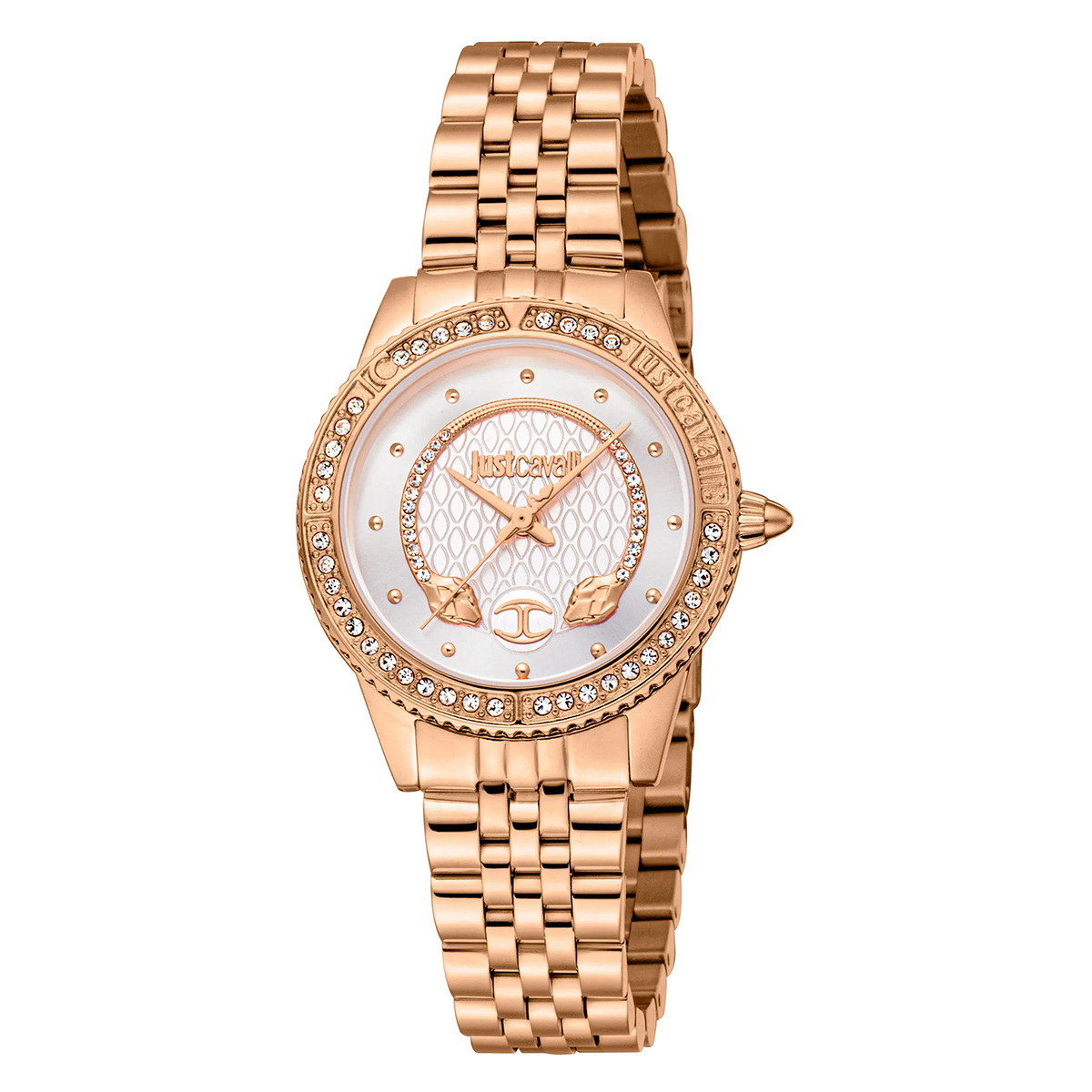 MONTRE JUST CAVALI FEMME SIMPLE ACIER